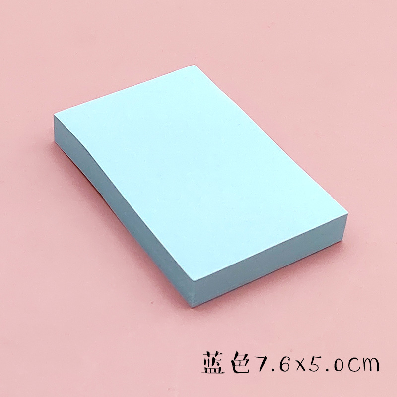 100 hojas de notas adhesivas, almohadillas, posiciones, papelería, pegatinas de papel, Bloc de notas publicado, cuaderno, accesorios escolares y de oficina: Transparente