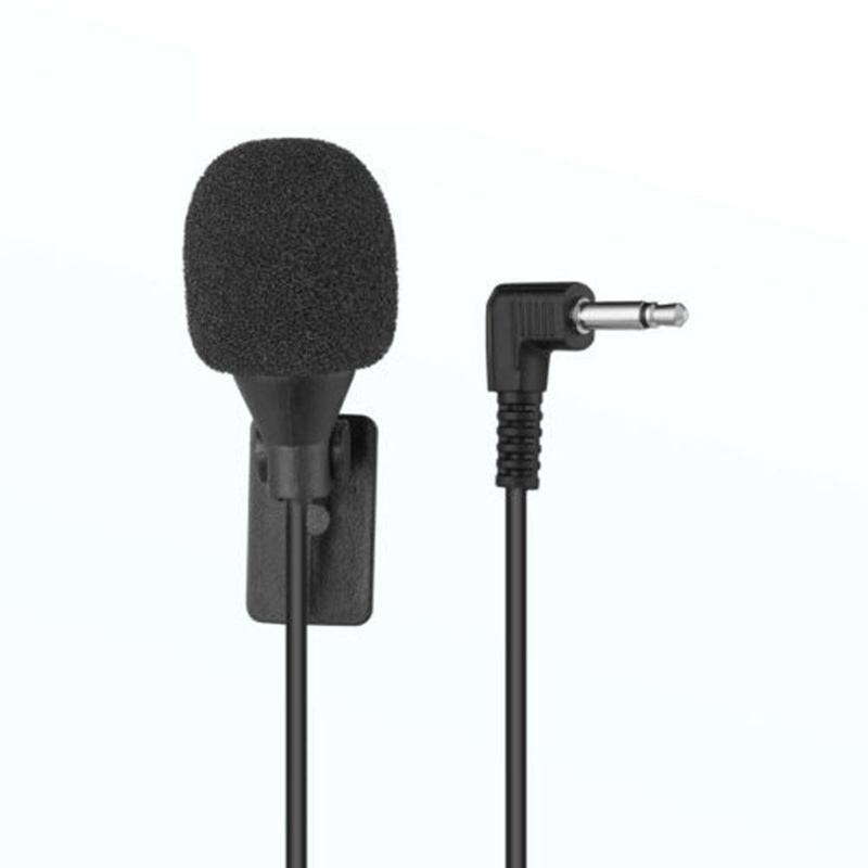 Car audio microphone clip jack plug microphone stereo wired mini external DVD suitable radio professionals microphone For c V8Z7