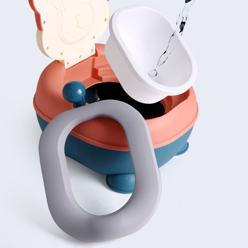Baby Potty Chair Baby Toilet Seat Training Chair Seat Animal Monkey with Handles Baby Toilet Potty for Kids Boys and Girls
