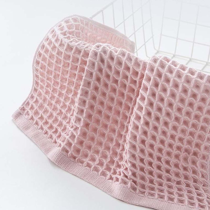 Tekstylia domowe miękkie bawełniane ręczniki waflowe dla dorosłych miękkie chłonne domowe ręcznik łazienkowy wysokiej jakości przybory toaletowe gospodarstwa domowego