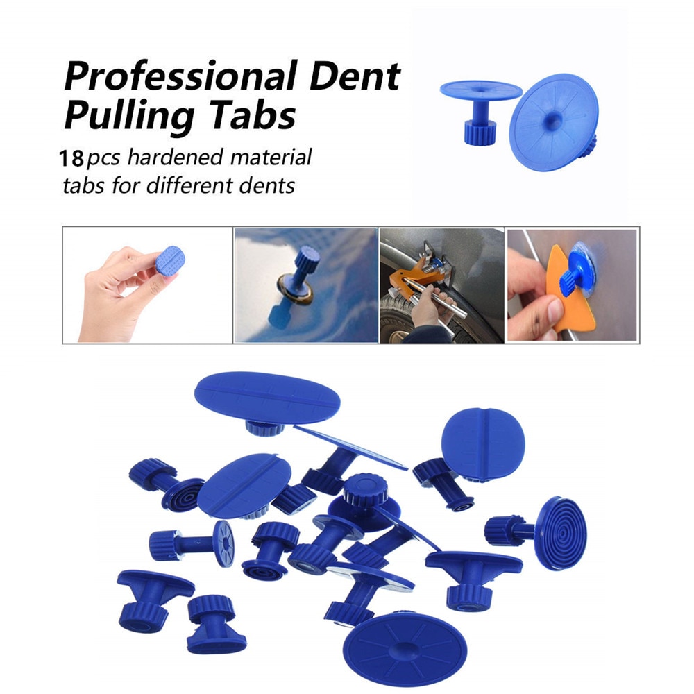 PDR tools paintless dent repair tools Paintless Dent removal Different Sizes pdr glue pulling tabs for Dent Removal