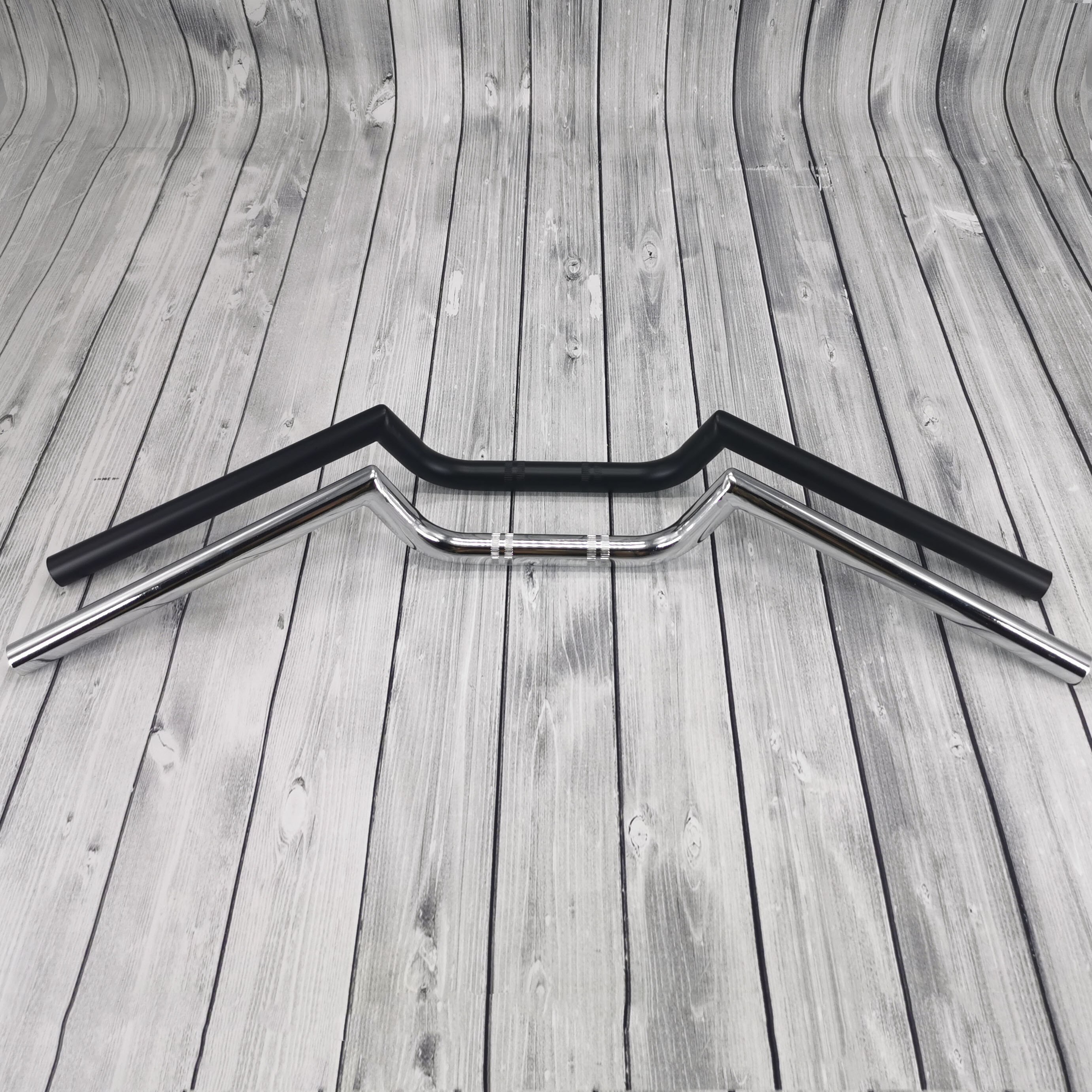 Guidon de moto Vintage, 22mm, 7/8 pouces, barres de poignée pour Royal Enfield Chopper Bobber Scrambler Tracker café Racer
