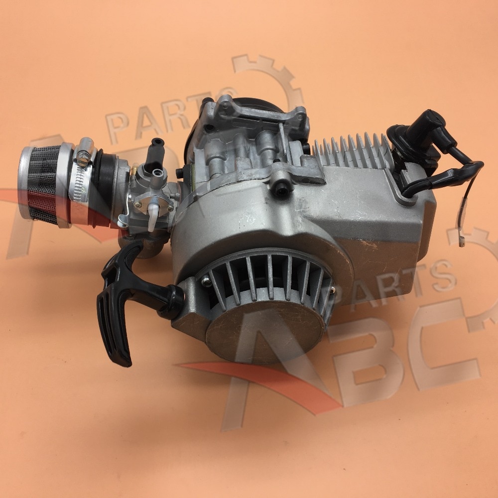 49cc minimoto mini moto bike / quad motor & pullstart karburator & luftfilter