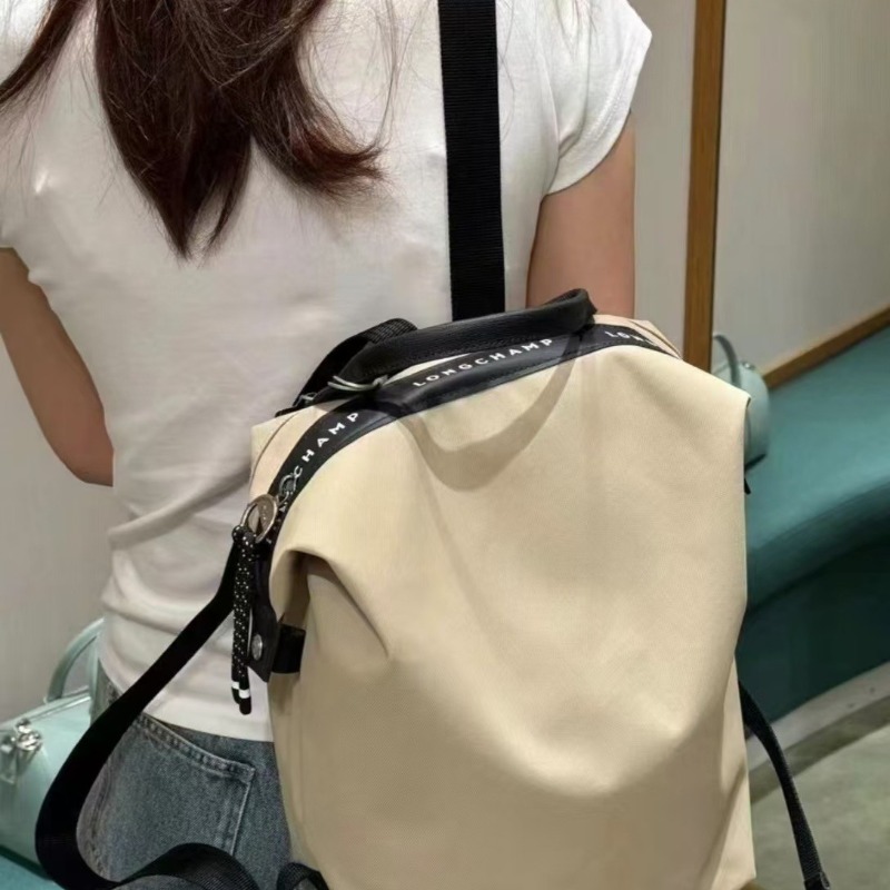 2025 nuovo Zaino lungo, zaino in nylon, zaino impermeabile, casuale, leggero, di grande capacità, alla moda per tutte le stagioni