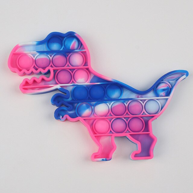 Unicorn Pop It Hot Push Bubble Fidget giocattoli giocattolo Antistress per adulti PopIt Antistress Squishy regalo Antistress Poppit Antistress: 08