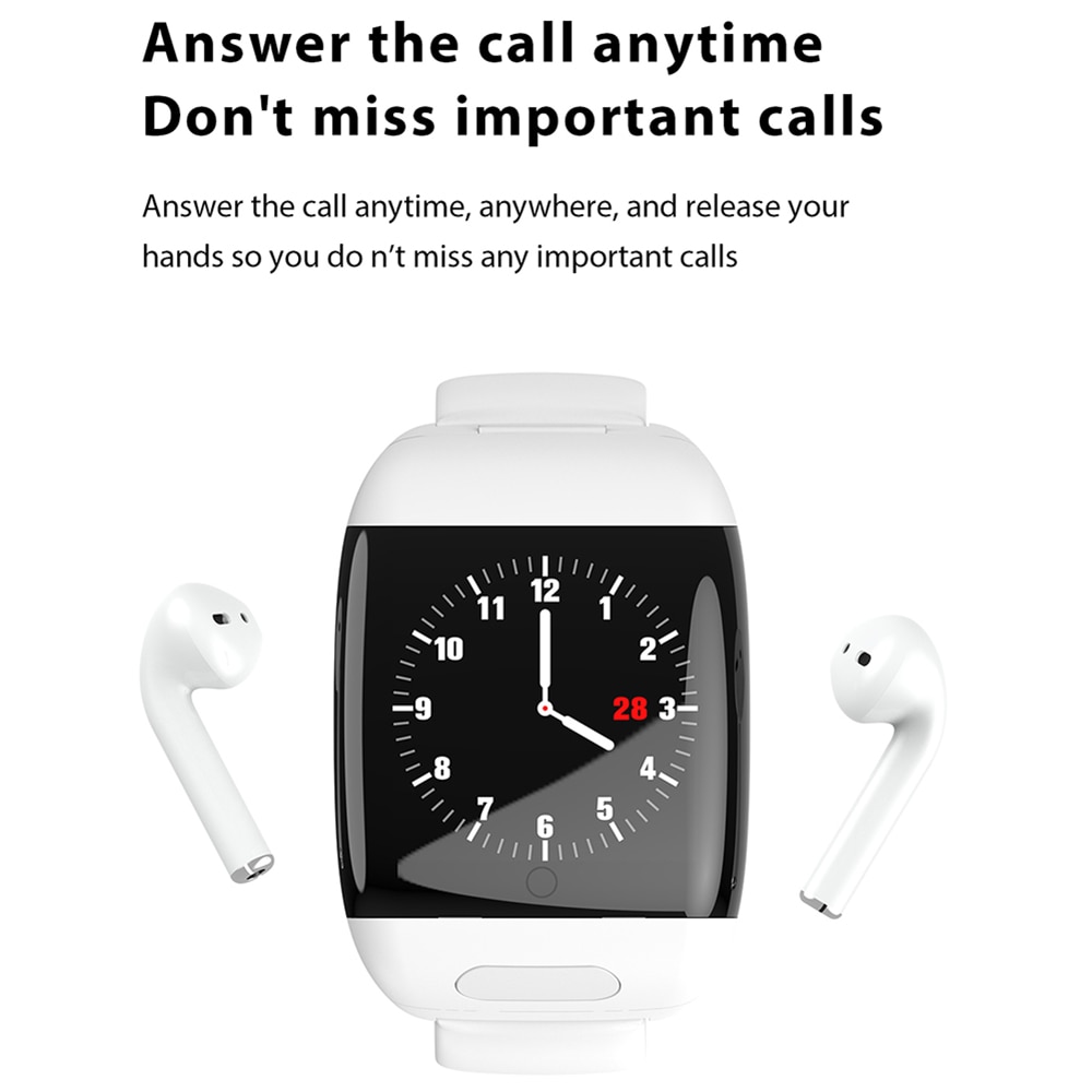 Bluetooth färg headset talk smart band armband pulsmätare sport smart klocka passometer fitness tracker armband