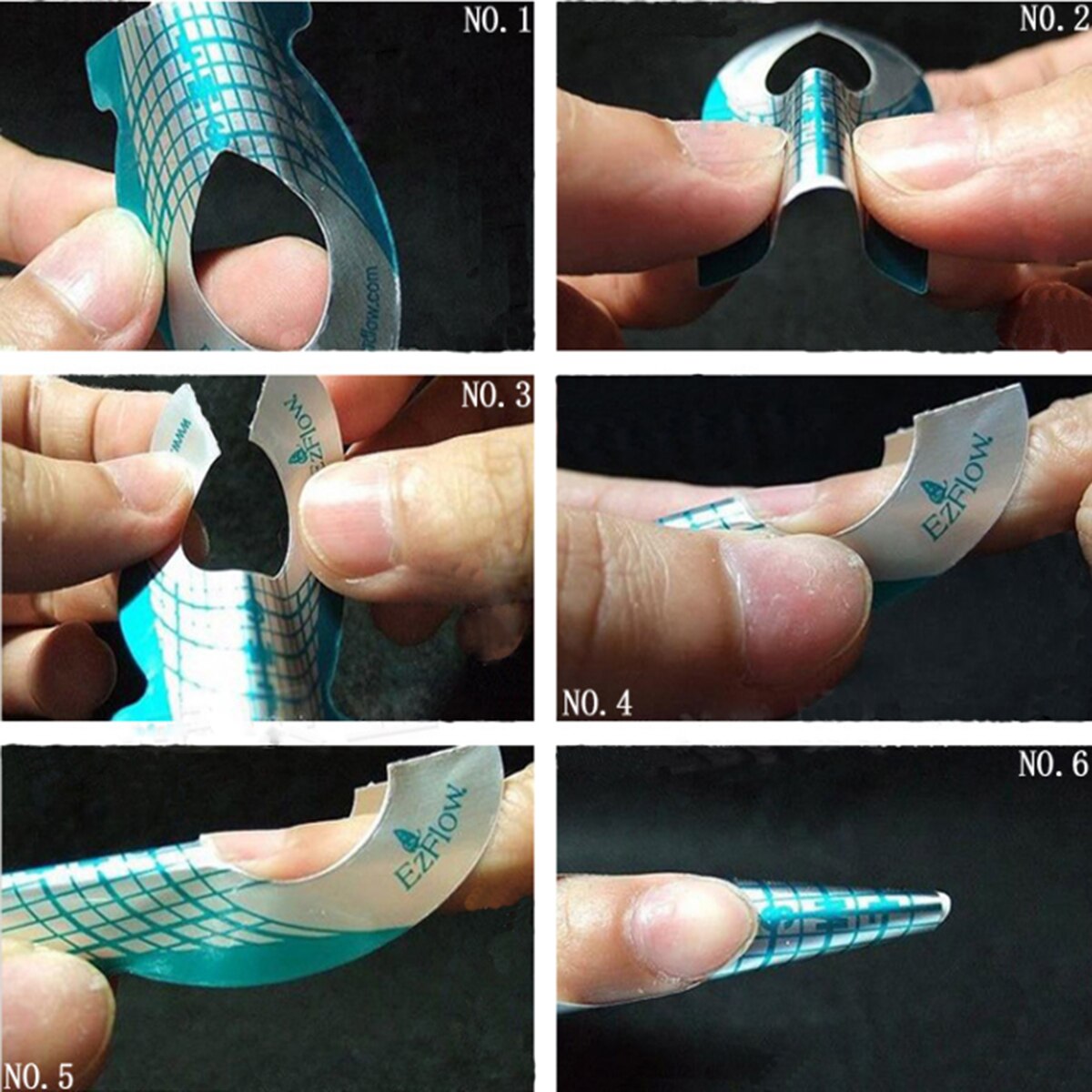 Demiawaking Nagelverlängerungs-Module - 100 Stück Set Für UV-Gel & Acryl, In Verschiedenen Längen