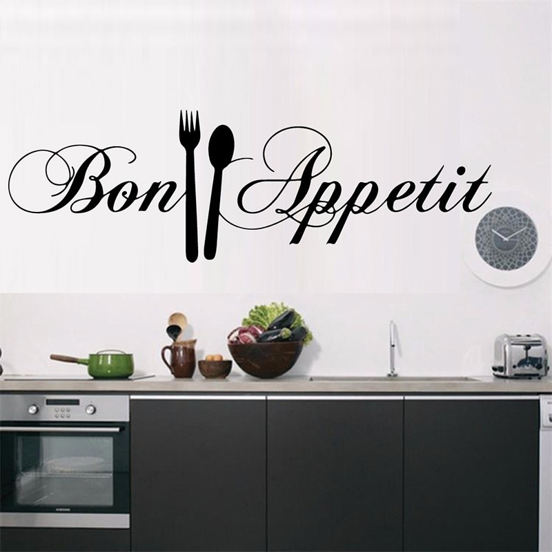 18 stil Große Küche Zauberstab Aufkleber Vinyl Aufkleber Decals für Haus Dekoration Zubehör Wandbild Wohnkultur Tapete Poster