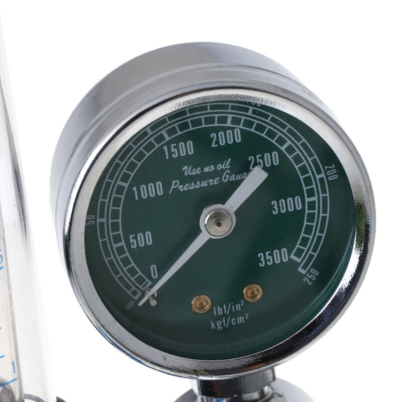 Druk Zuurstof Regulator O2 Drukregelaar Gauge Meter Flow Gauge