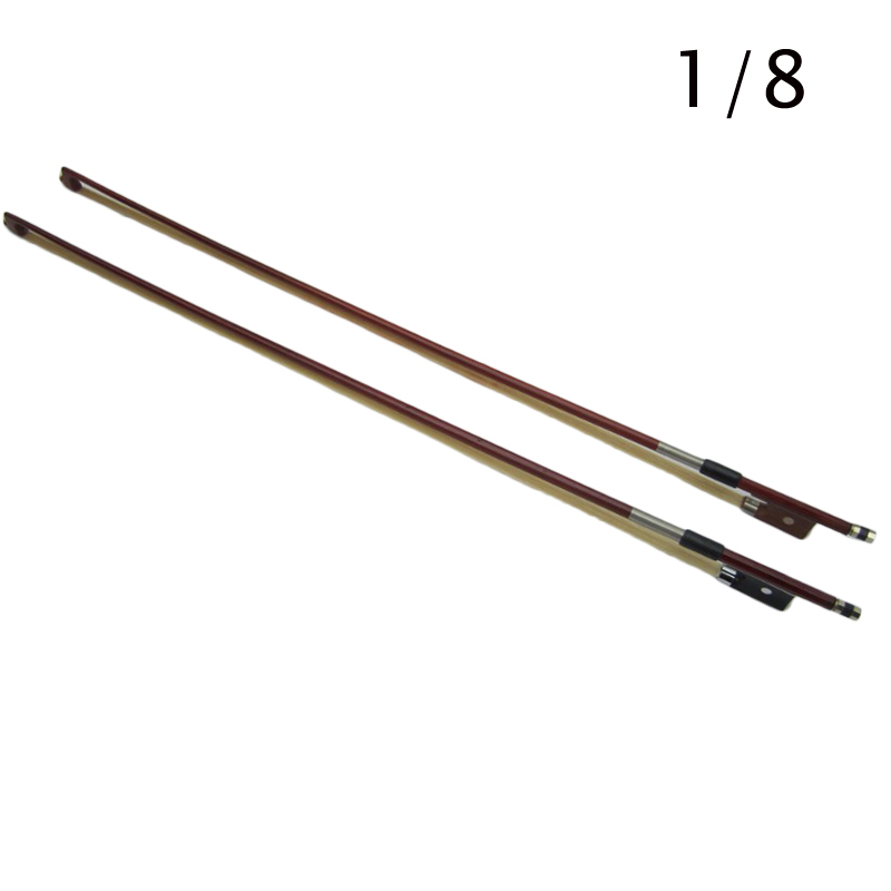 Violinstråkmaterial båge för violiner 4/4 3/4 1/2 1/4 1/8 fiolstråke för violinistlärare: 1 8