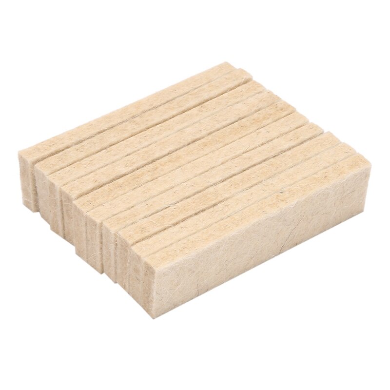 20Pcs Exercise Bike Brake Pads Wool Felt Resistance Drag Pad for Spinning Bike Brake Pads Replacement Part