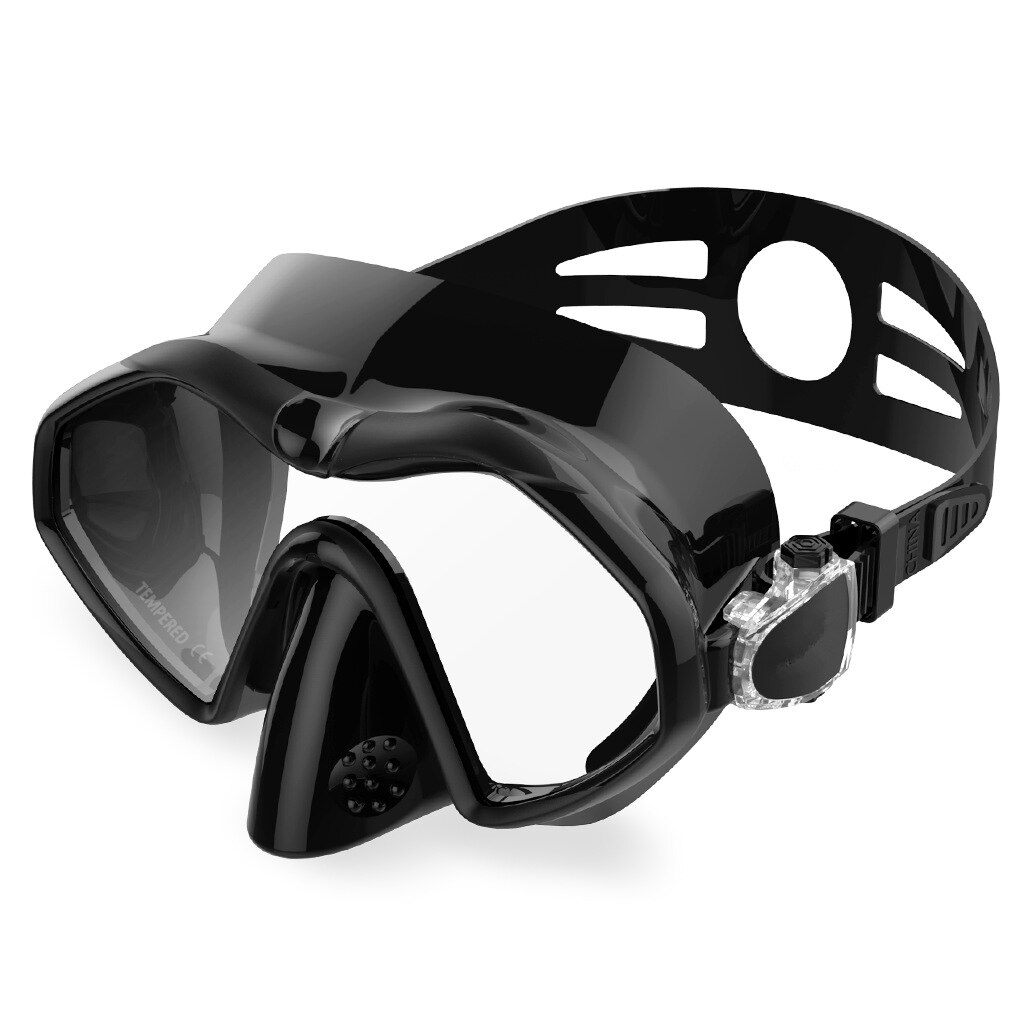 Zwembril Zwemmen Volwassen Duikbril Snorkelen Bril Uitgerust Met Anti-Fog Groot Frame Siliconen Duikbril: B