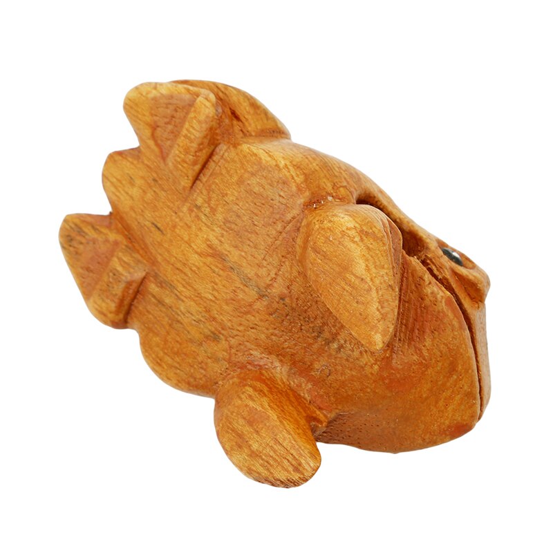 Decompression Toy Durable Cute Simple Children Toys Funny Kid Toy Wood Color 4 Inch Frog Decompression Toys