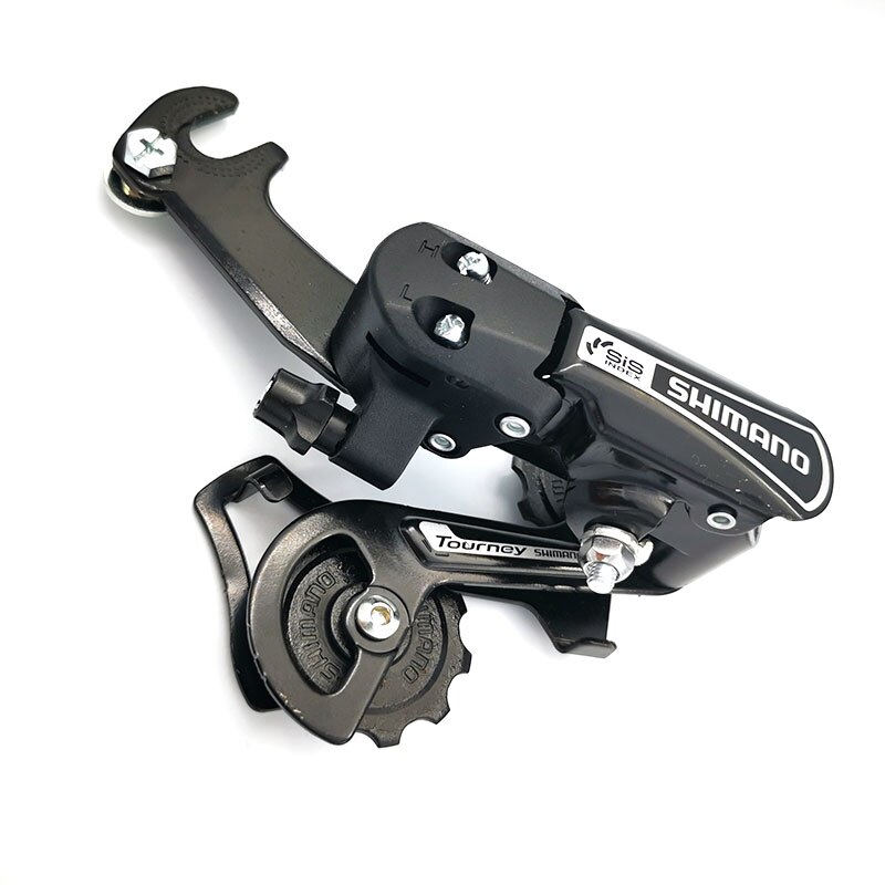 Shimano-desviador trasero TOURNEY RD-TY21B para bicicleta de montaña, 6/7 velocidades, negro, Iamok, piezas de bicicleta SS/GS: TY21B-SS F-Hook BK