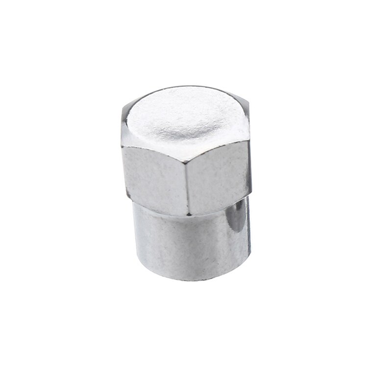 4 Bouchons De Valve Chromés Argentés - Parfaits Pour Voiture, Camion Ou Vélo | TR413 | Faciles à Installer