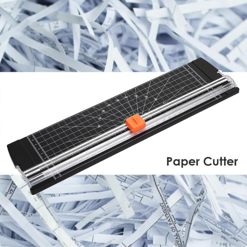 Massicot portable avec base en plastique et  a4/a5 lames de précision pour papier photo et artisanat d'art, idéal pour le scrapbooking
