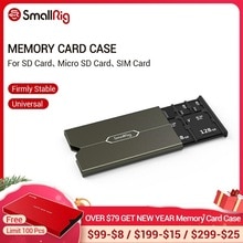 Smallrig Geheugenkaart Case Met Sim Houder Sim Kaart Lade Pin Voor Dslr Camera Video Schieten Sd-kaart Beschermende case-2832
