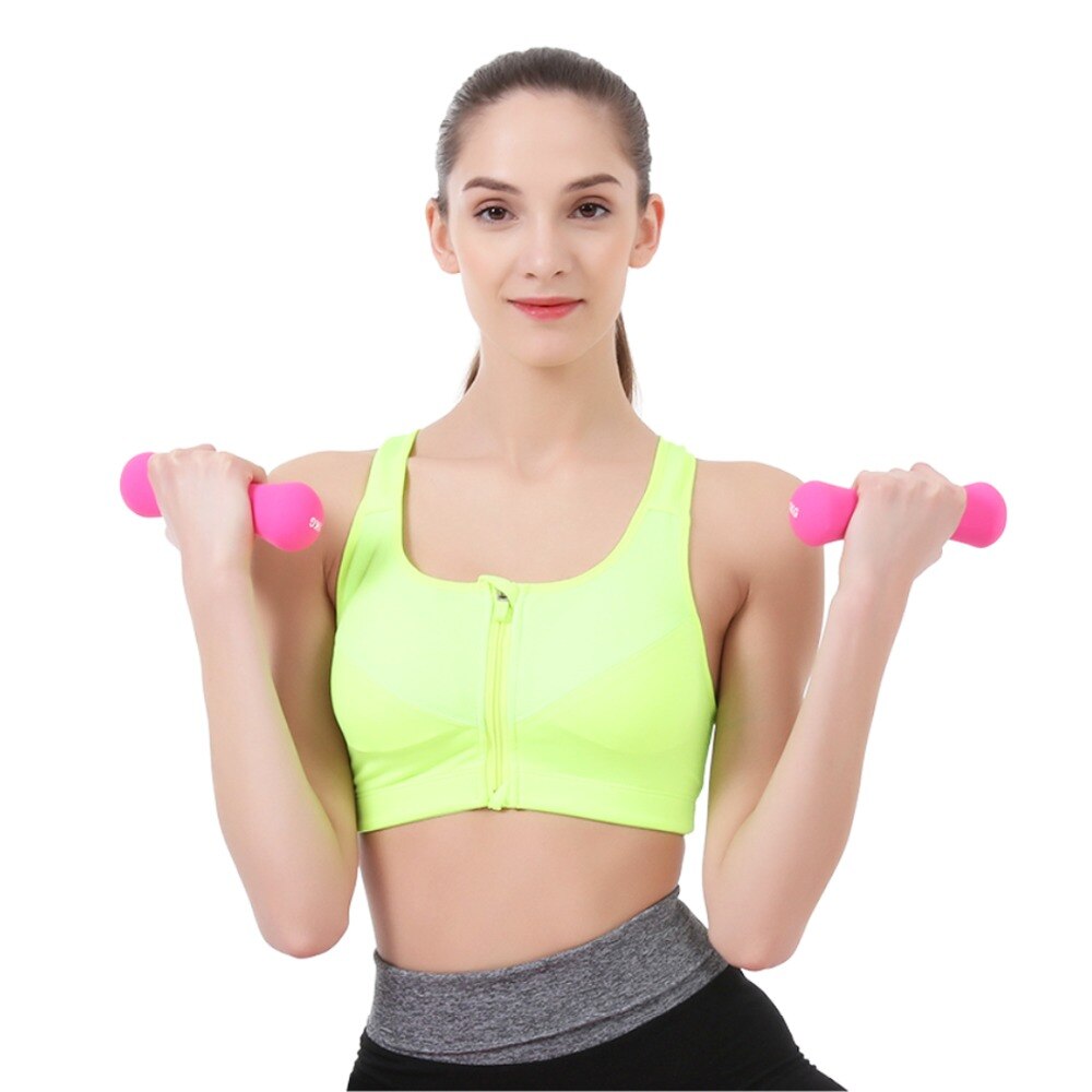 Håndvægt kvinder 1kg fitnessudstyr vægte håndvægte slankende kropsbygning dumb bell øvelse håndvægt 1pc