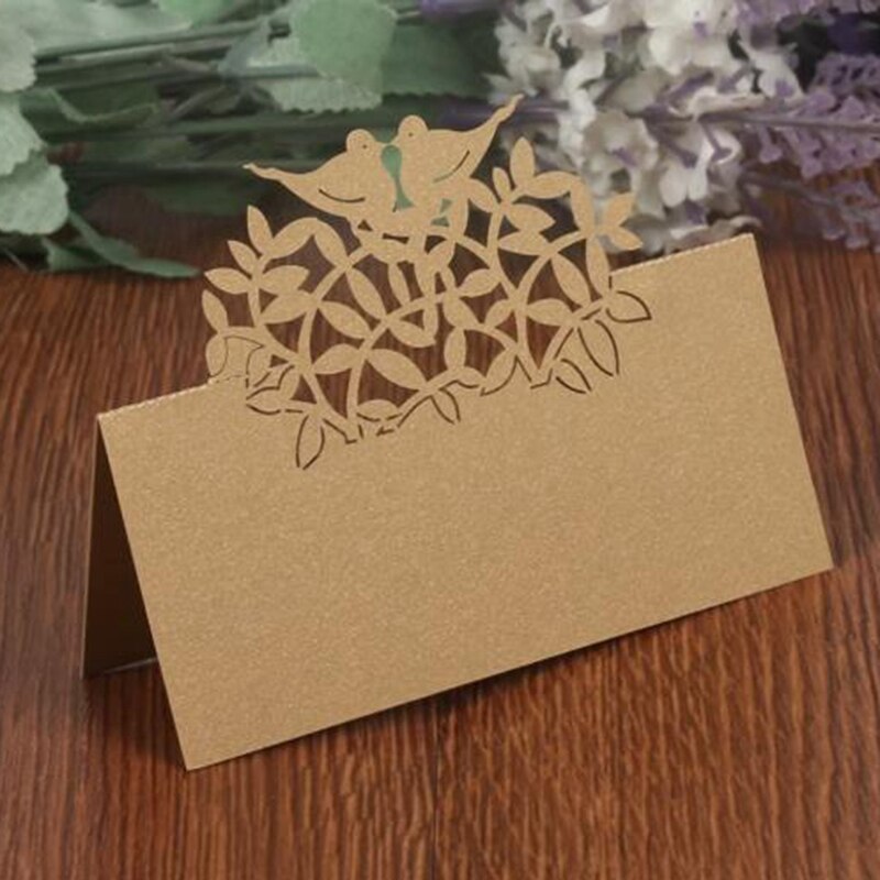 50 szt. Ślub imię gościa karteczki z miejscem stolik imprezowy nazwa karteczki z miejscem numery stołów papierowych miejsce karta towarzyska etykieta z imieniem