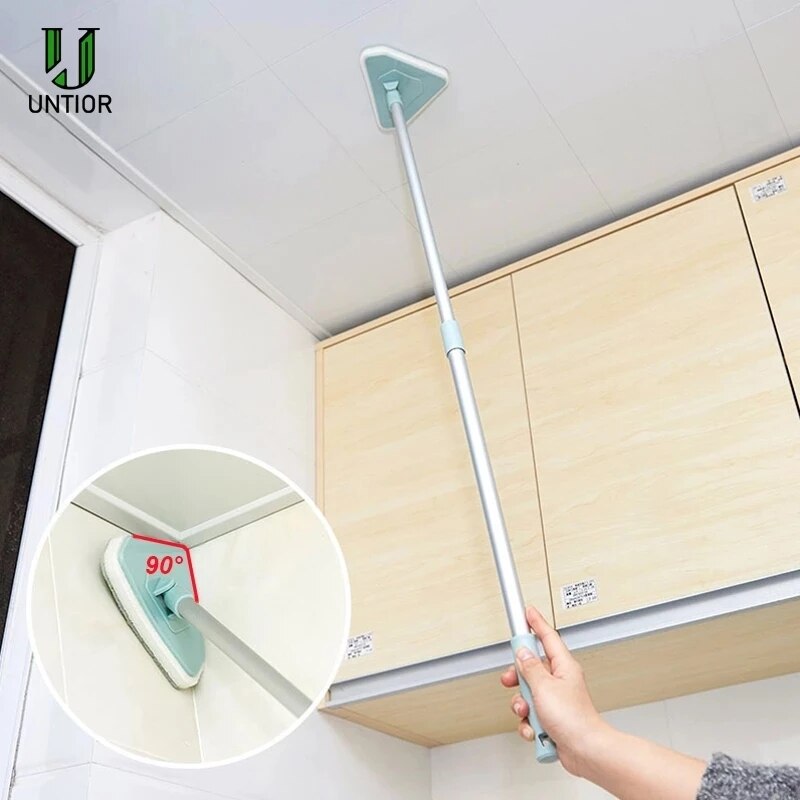 UNTIOR – brosse de salle de bain à Long manche, évolutive, éponge de remplacement, vadrouille, baignoire, carrelage, brosse de nettoyage de sol, outils de nettoyage de vitres en verre