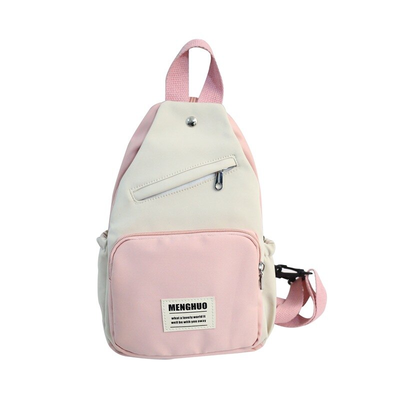 Trend Mode Rugzak, Mini Persoonlijkheid Rugzak Voor Vrouwen, Nylon Tas, Schooltas Voor Tiener Meisjes Vrouwen Rugzak