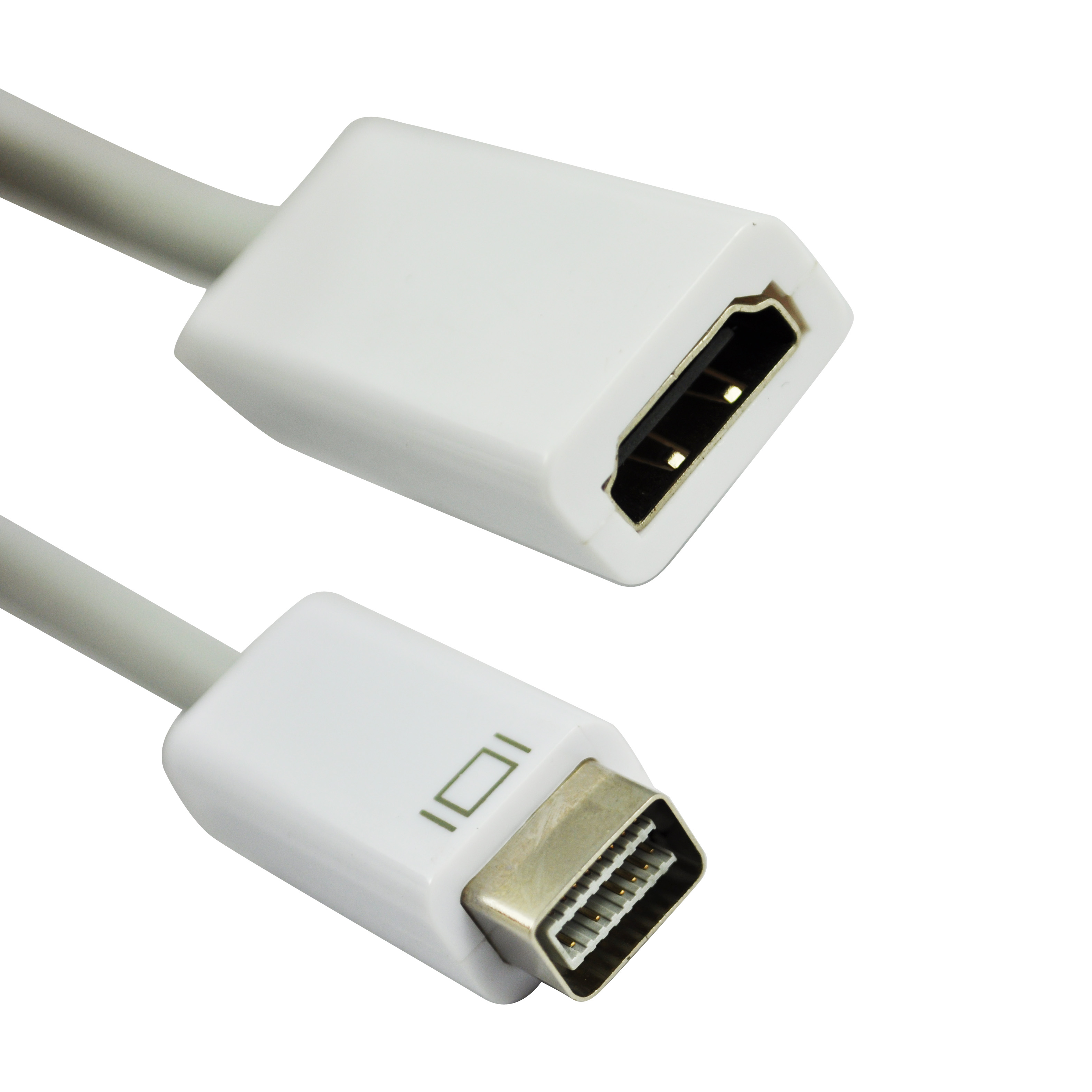 Mini-dvi-hane till hdmi-hona videoadapterkabel ad-mdvi-hdmi
