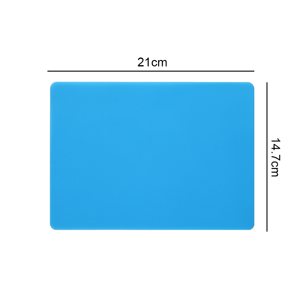 Silicone world Silicone Pad Table Mat Kneading Dough Mat Resin Pad Craft Tool Anti-dirty Pad DIY Epoxy Jewelry Making Tools: Yellow