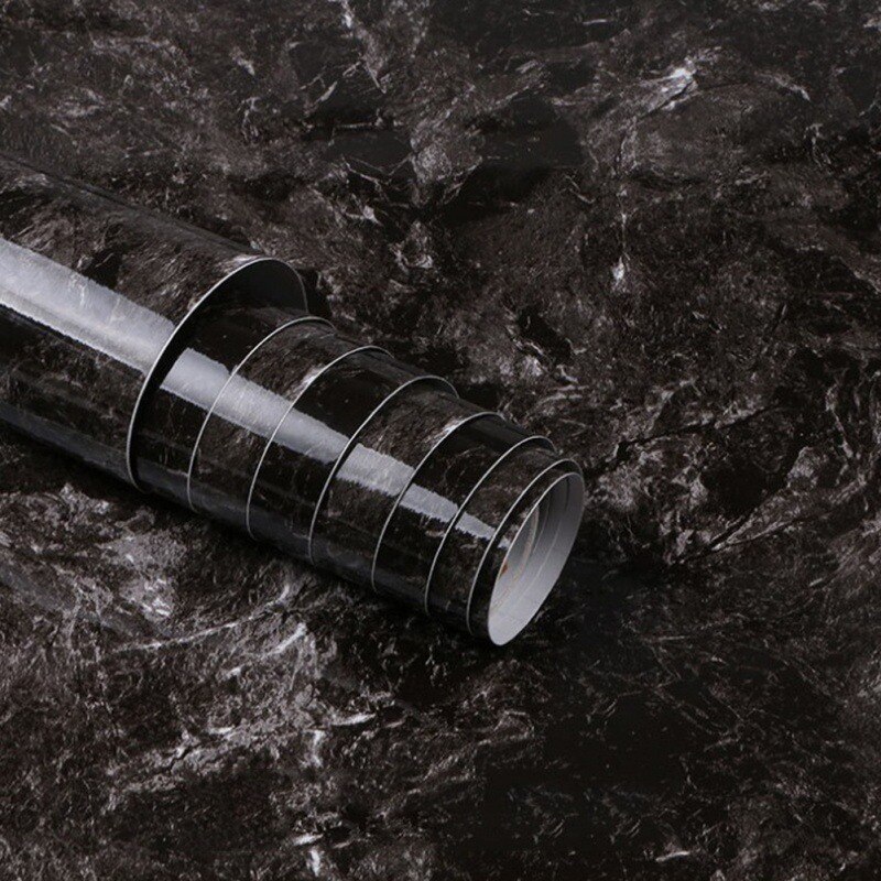 Kitchen Backsplash Wallpaper Stickers, Waterproof Self Adhesive Aluminum Foil Oil Proof Heat-resistance Wall Stickers For Decor