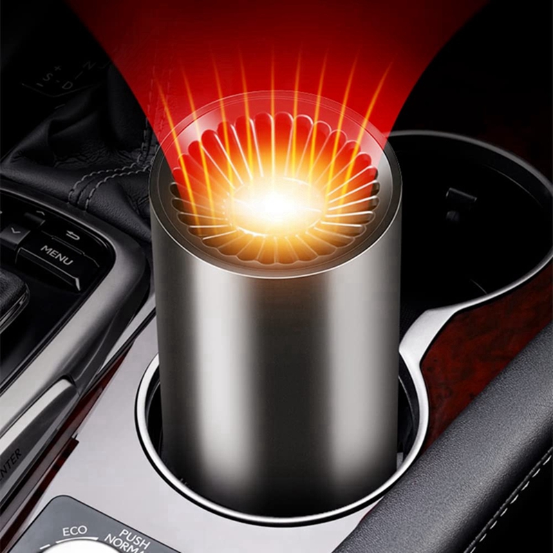 Allume-cigare Portable 12V 150W, chauffage et refroidissement rapides du pare-brise, ventilateur dégivreur de voiture