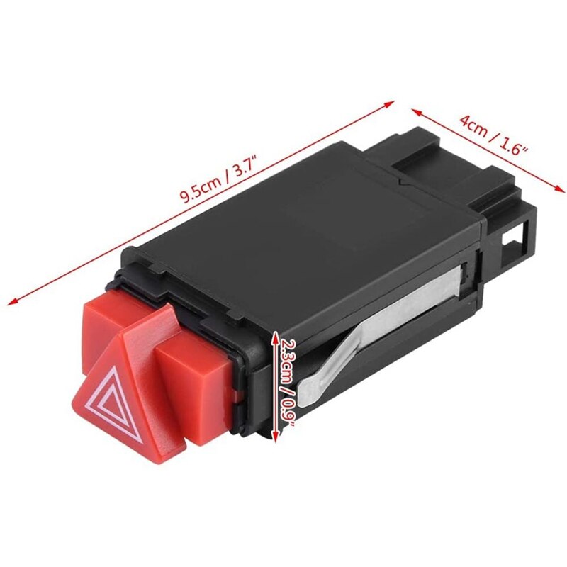 Master Hazard Light Switch Dash Button 8L0 941 509 L 8L0 941 509L 8L0941509L for A3 8L1 1998 2000-2003