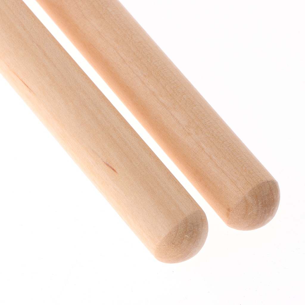 1 paire d'instruments de musique pièces bois tambour bâtons pilons jouets musicaux