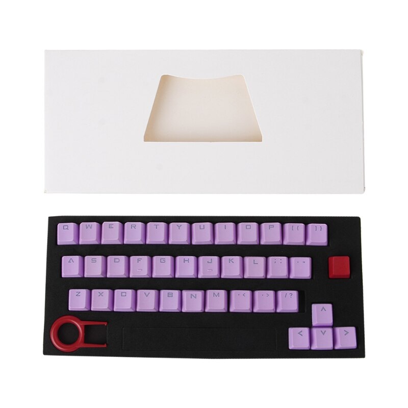 PBT 37 Toetsen Double shot Translucidus Backlit Keycaps voor Mechanische Toetsenbord