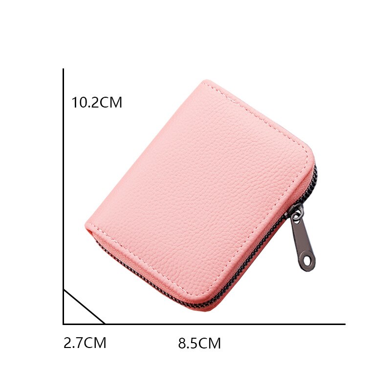 20 Bits Credit Card Holder Wallet Driver's Lisence Cover For Car Documents Multi Pockets Business Card Holder Card Wallet Case