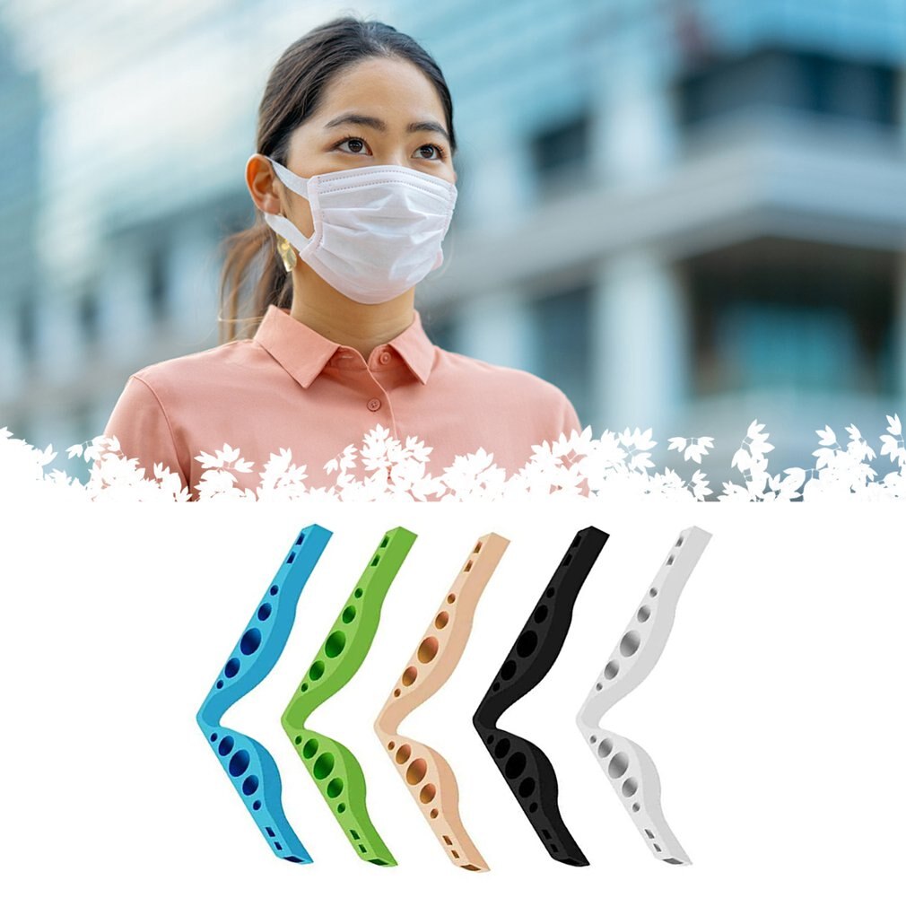 Pince-nez pour masque, Anti-buée, feuille, ajustement sans couture et aucune fuite d'air, lunettes en Silicone, dispositif Anti-buée