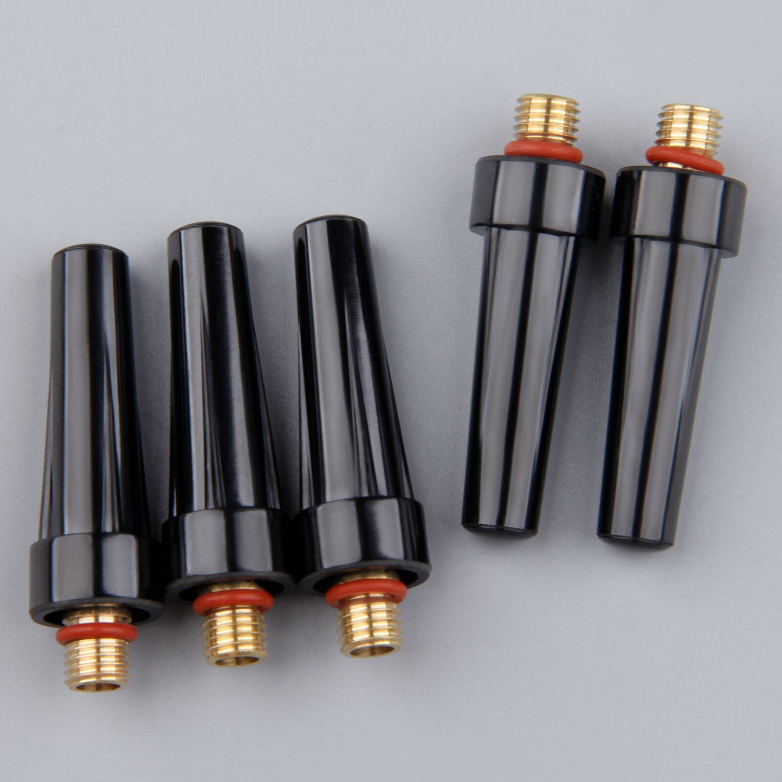5Pcs 41V35 TIG Back Caps (Medium) for WP9 WP20 WP25 TIG Welding Torch Welding Cutting Consumable Parts Welding Soldering Torches