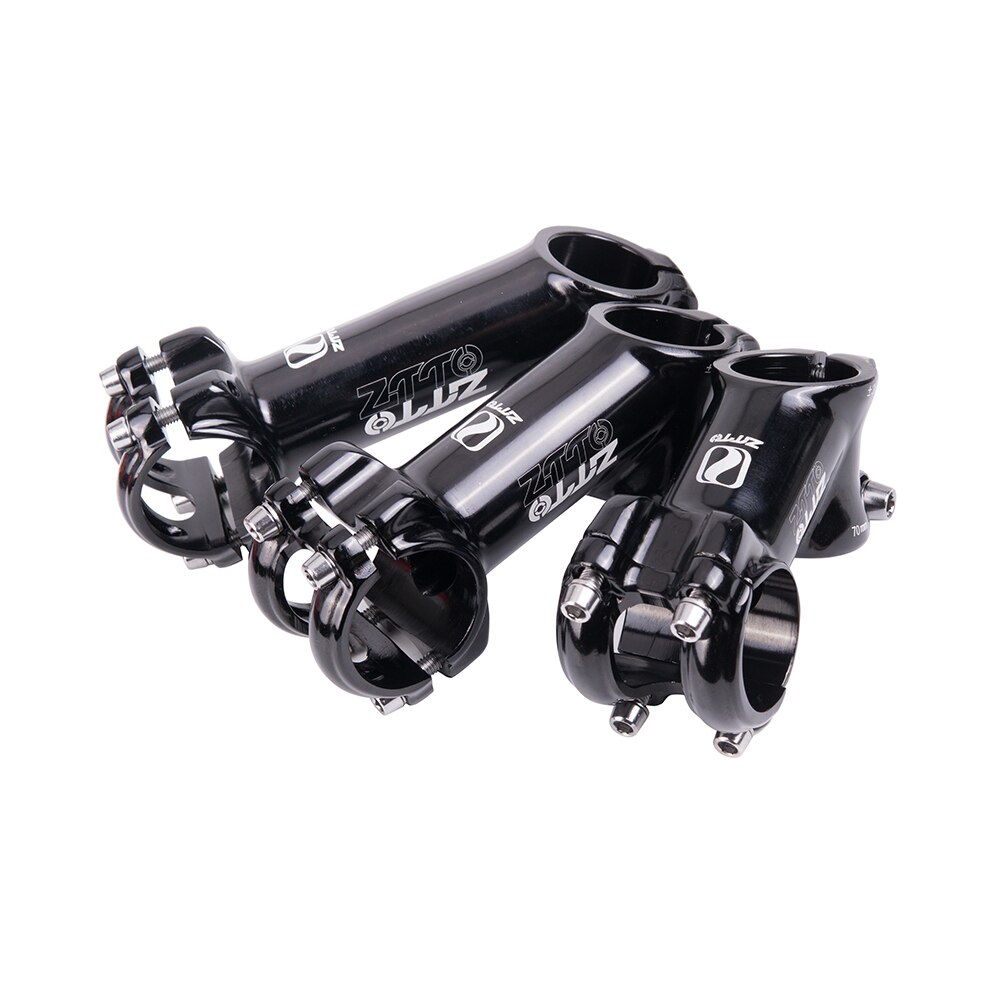 MTB 70 90 110mm 35 grados de alta resistencia ligero 31,8mm vástago pulido para XC AM Mountain Road Bike piezas de bicicleta brillante