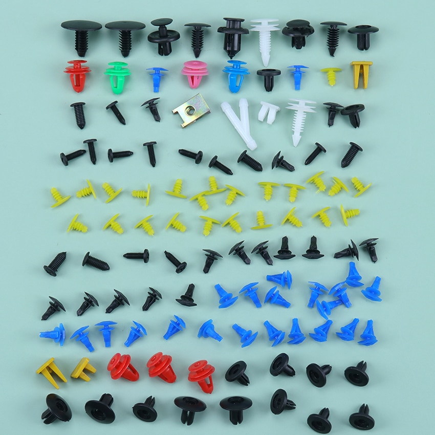 100pcs Universal Mixed Auto Fastener Vehicle Car B Vicedeal