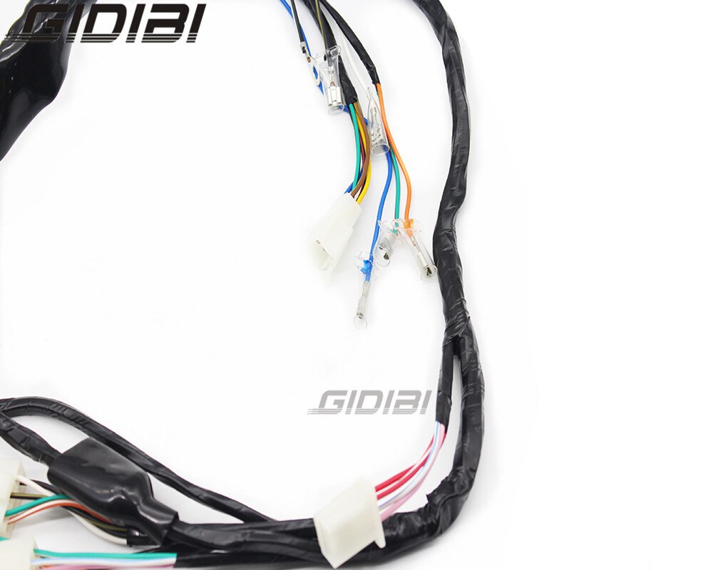 Para Suzuki GN250 1985-2001 parte de la motocicleta GN 250 cableado eléctrico arnés 90 91 92 93, 94, 95, 96, 97, 98, 99,