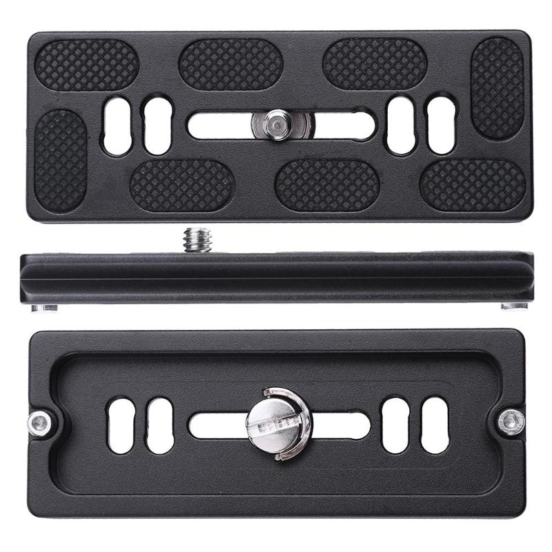 Universal Tripod Monopods Metal PU-100 Quick Release Plate for Benro B0 B1 B2 J1 N1 Tripod Ball Head Arca Swiss Camera Accessory