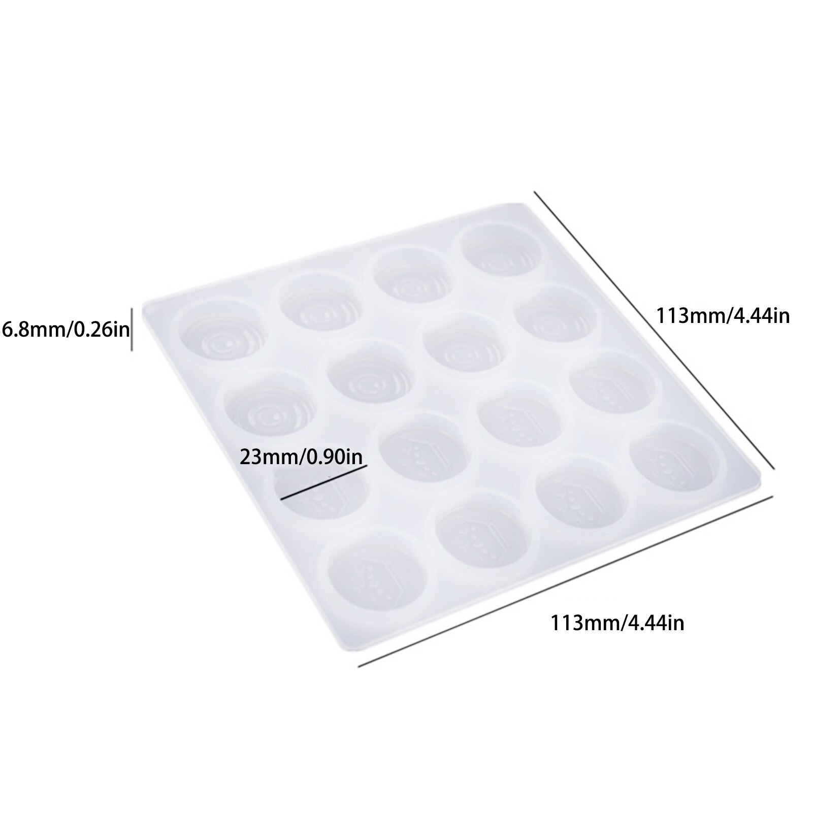 Chess Kit Silicone Mold Resin International Chess Pieces Checkers Checkerboard UV Crystal Epoxy Resin Mould For Diy Handmad Tool: C 1PC