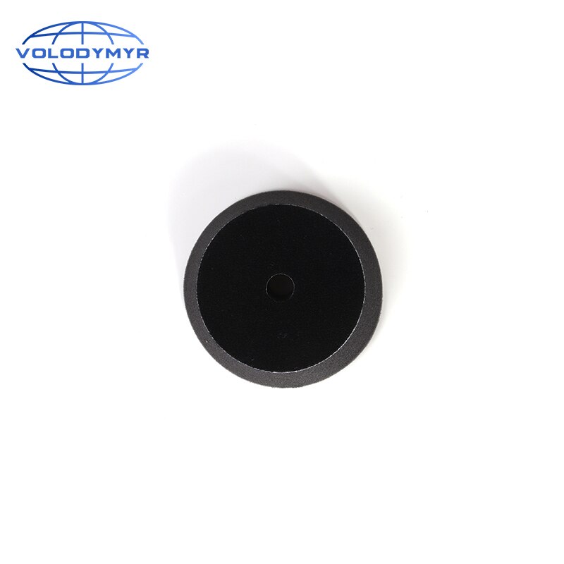 Volodymyr Polishing Pad Sponge Buffer Pads 4 Inch Buffing Foam Disc Kit with 3 Inch Hook and Loop for DA/RO/GA Car Polisher: Black