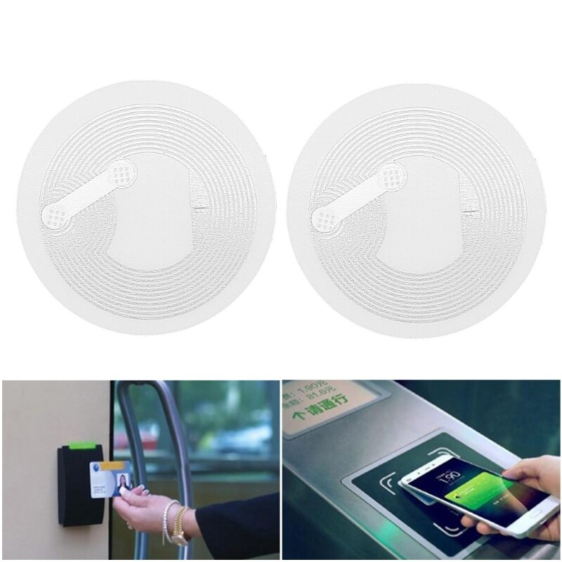 Étiquettes autocollantes NFC NTAG213 pour carte de contrôle d'accès, étiquette RFID de patrouille, 10 pièces