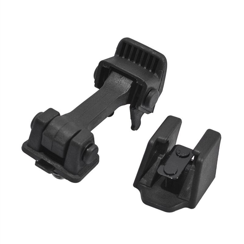 1 Set Bracket Latches Black Hood Lock Bracket Latches Buckle Holder For Jeep /Wrangler 2007 Car Hood Catches Accessories