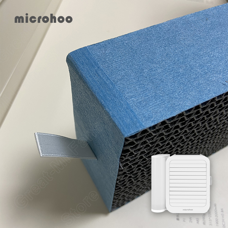 Originele Microhoo Capaciteit Mini USB Draagbare Airconditioner Filter Koel en Bevochtigen Touchscreen Airconditioner Filter