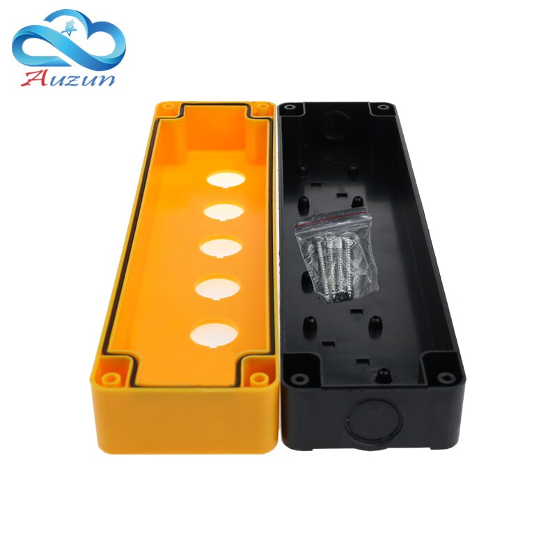 BX5 button box five-hole button switch control box 22mm light box emergency switch button box.