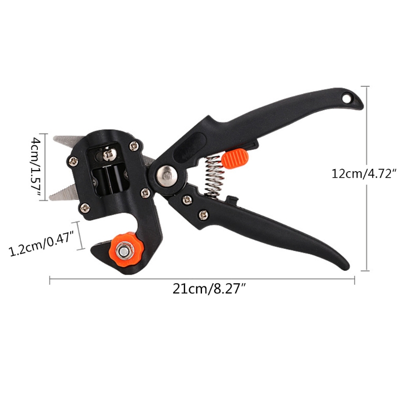 Multifunctional Fruit Tree Pruning Shears Set Garden Grafting Pruner Chopper Trimming Fitting Cutting Scissors Plant Pruning To