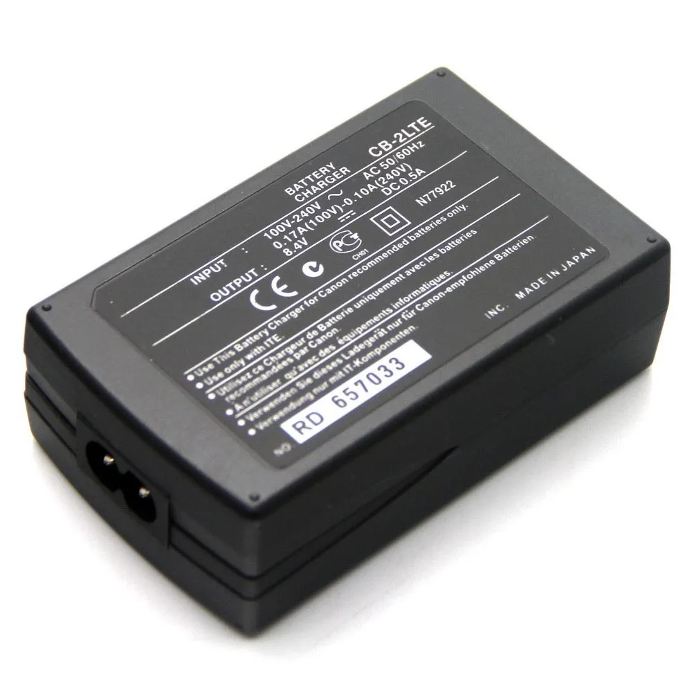 Cargador de batería para cámara Canon BP-2L24H E 160814 CB-2LE CB-2LT CB-2LTE CB-2LW CB-2LWE NB-2L, NB-2LH, BP-2L5, BP-2LH, BP-2L