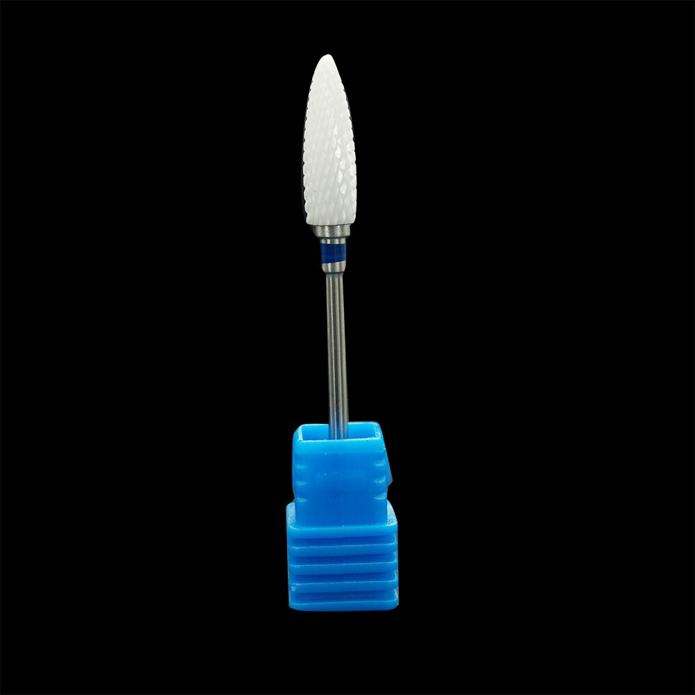Easymail Ceramic Nail Drill Bit Electric File Nail Manicure Pedicure machine accessories 3/32" Shank nail cleaner bit H0620: H0620TC-M