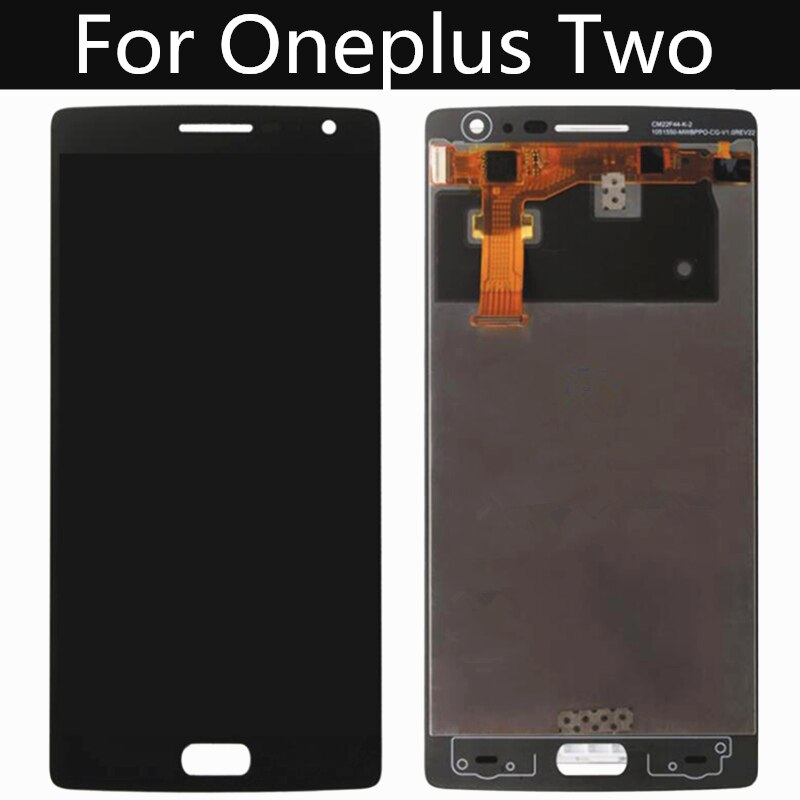 5.5 "Lcd Voor Oneplus Twee 2 A2001 Lcd Touch Screen Digitizer Vergadering Vervanging Voor Oneplus 2 Lcd