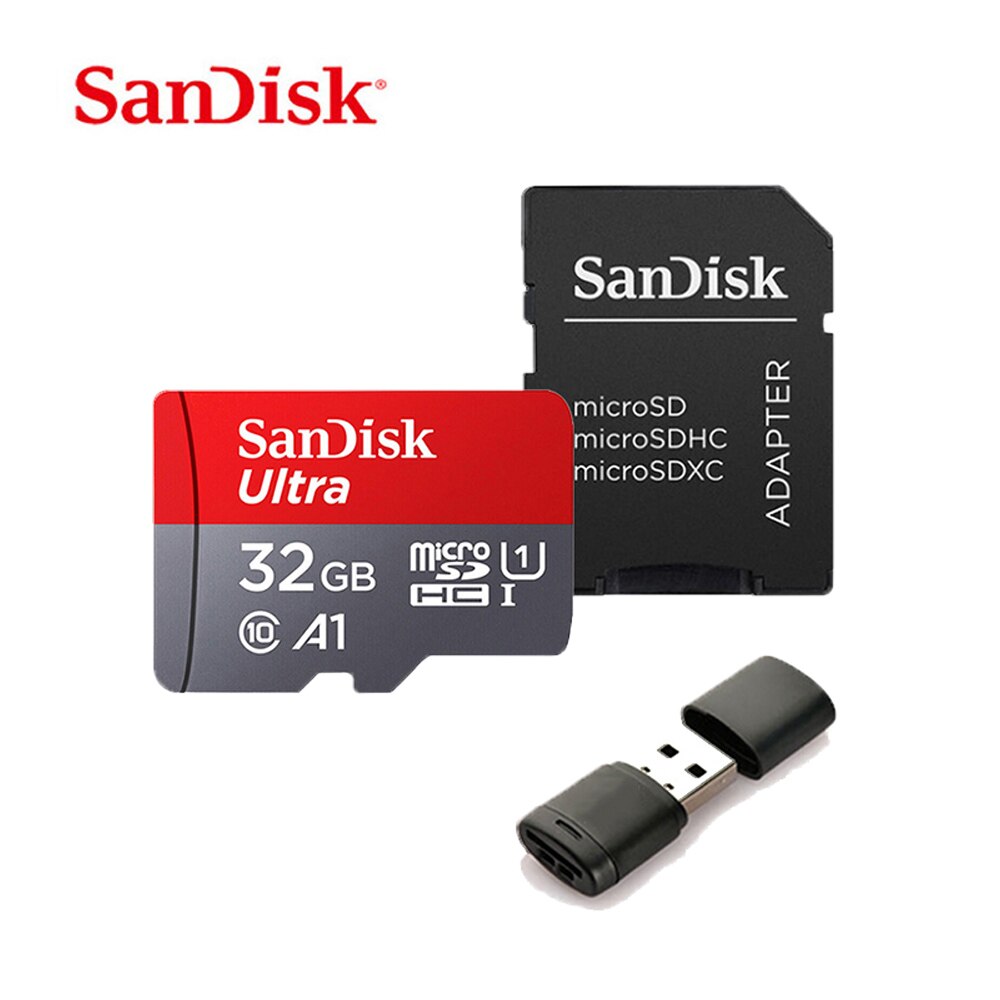 original SanDisk micro sd card combine 16GB 32GB 64GB 128GB Memory CardMax 80M/s Contains card reader adapter: 32G-AC826